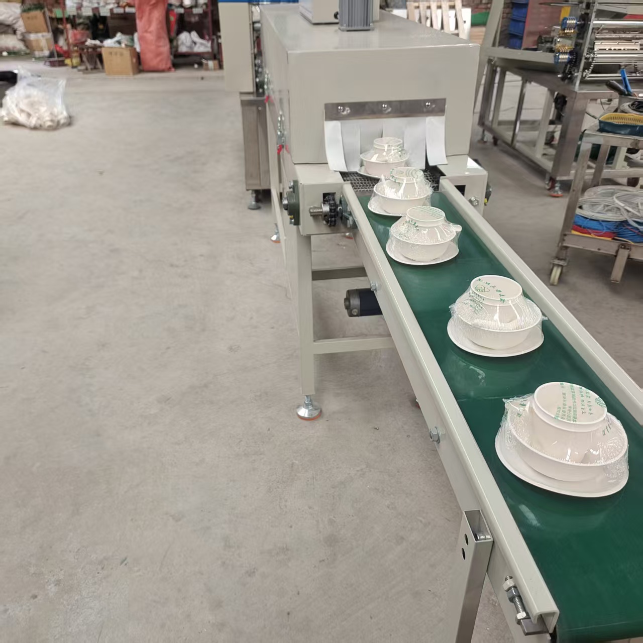 包装成品输出输送带